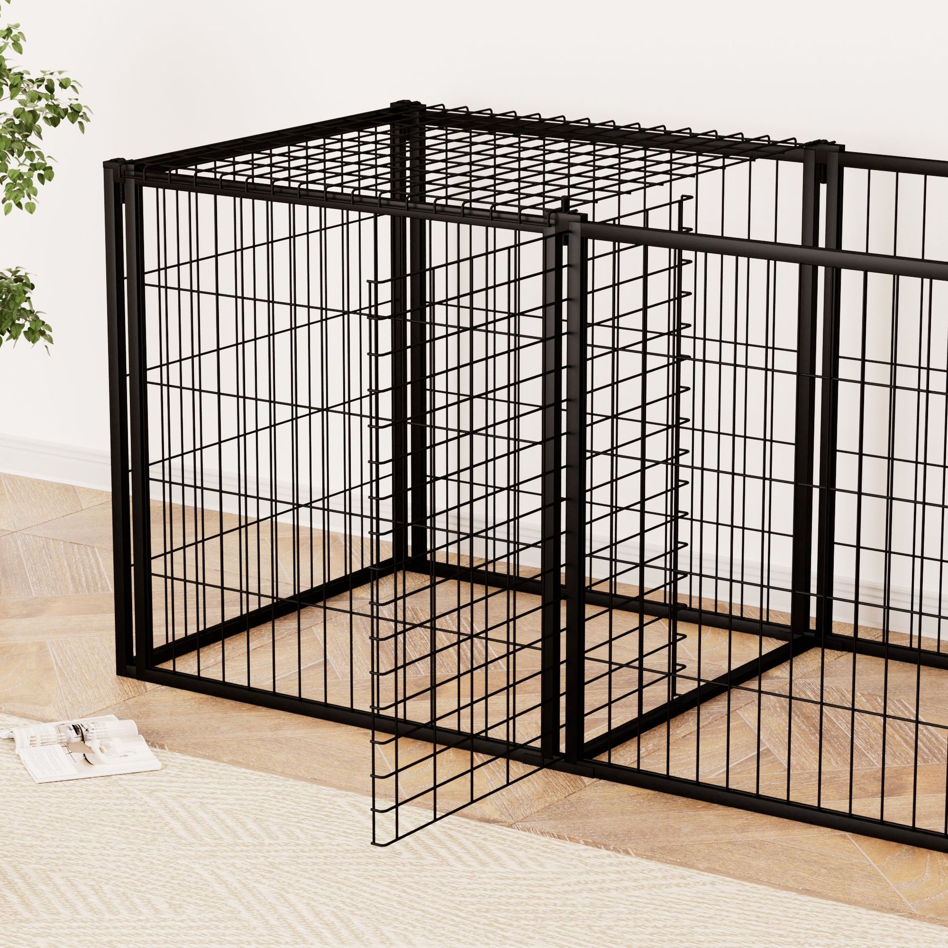 Dog cage for small and medium dogs